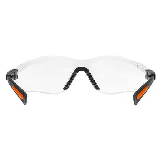 Safety Glasses Anti-Fog and Scratch-Resistant Clear Lens Safety Goggles with Adjustable Length and Angle ANSI Z87. 1
