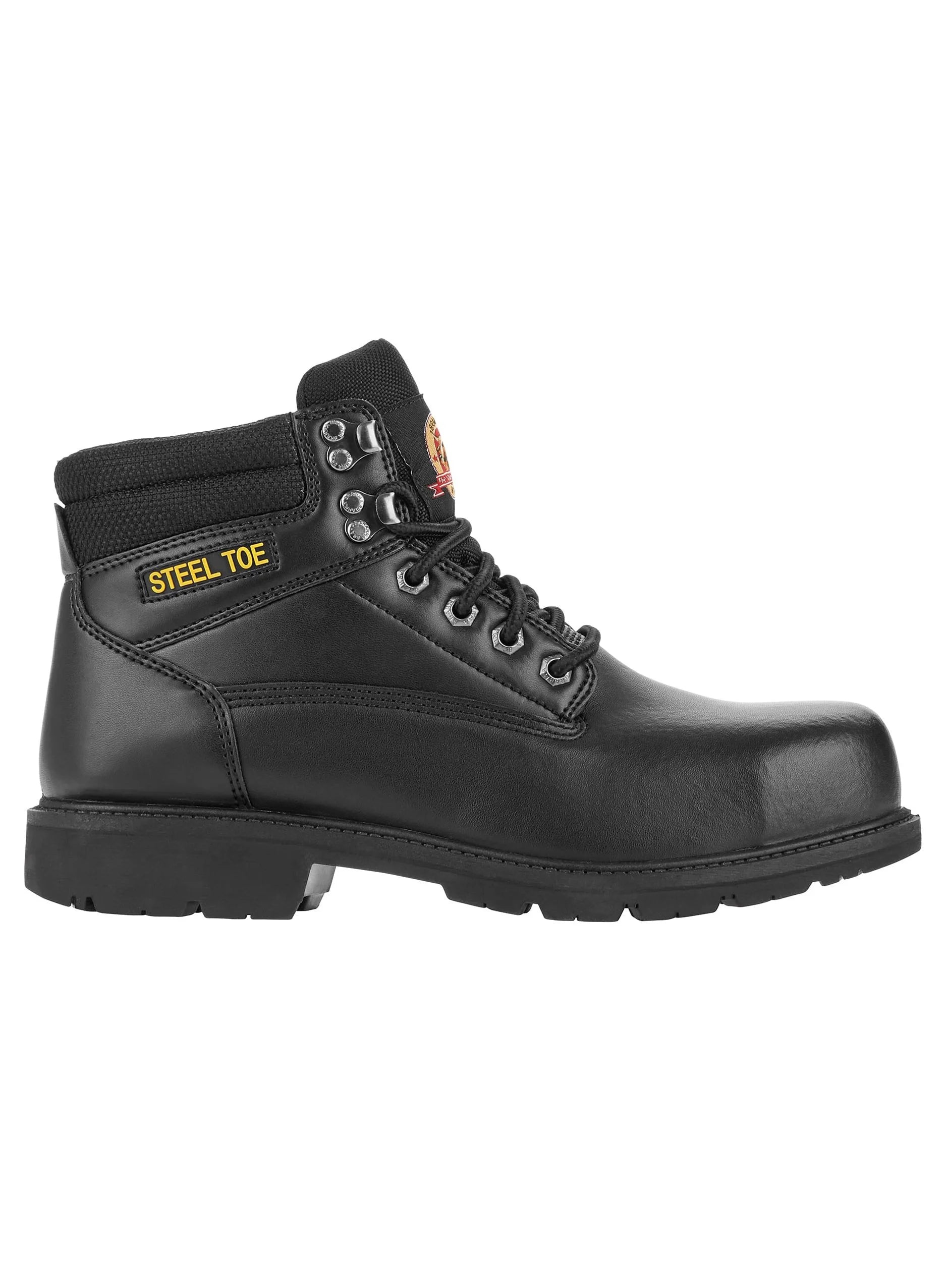 Mens Gus Wide Width 6" Steel Toe Work Boots