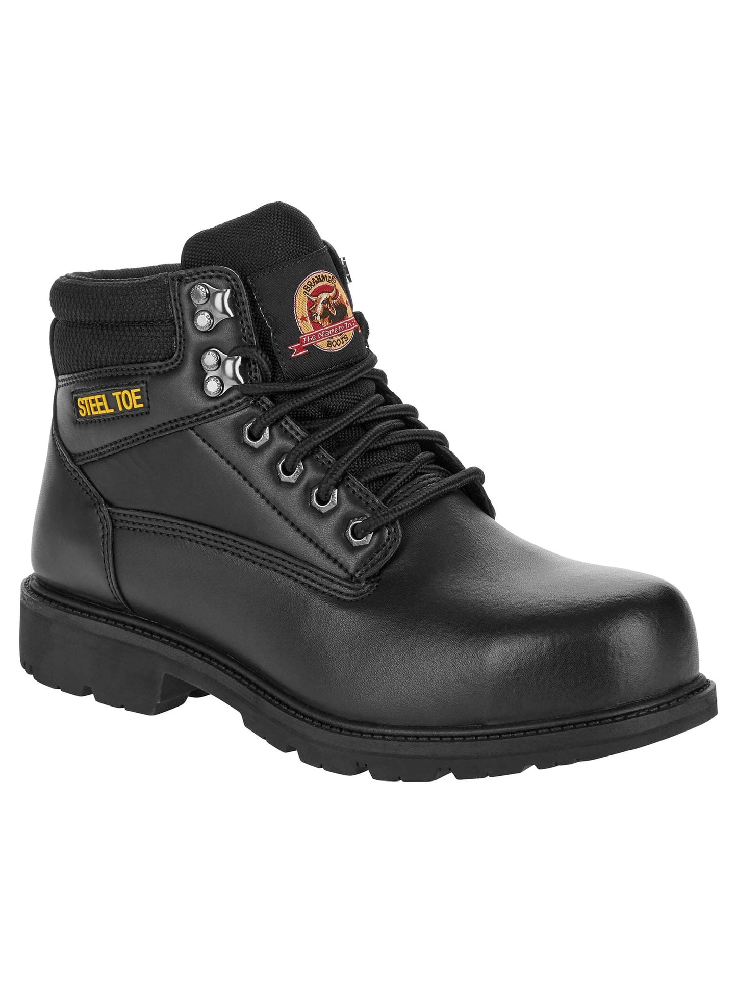 Mens Gus Wide Width 6" Steel Toe Work Boots