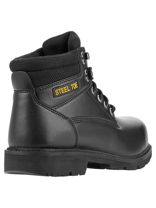 Mens Gus Wide Width 6" Steel Toe Work Boots